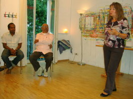 Ein Vortrag im Malatelier M&uuml;nchen